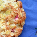 Butterkuchen mit Rhabarber und Erdbeeren