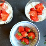Frische Freitag: Erdbeeren mit Holunderblüten-Creme