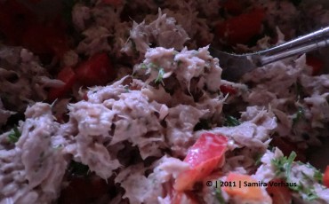 Thunfischcreme mit Gemüse