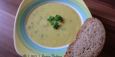 Zucchini-Creme-Suppe