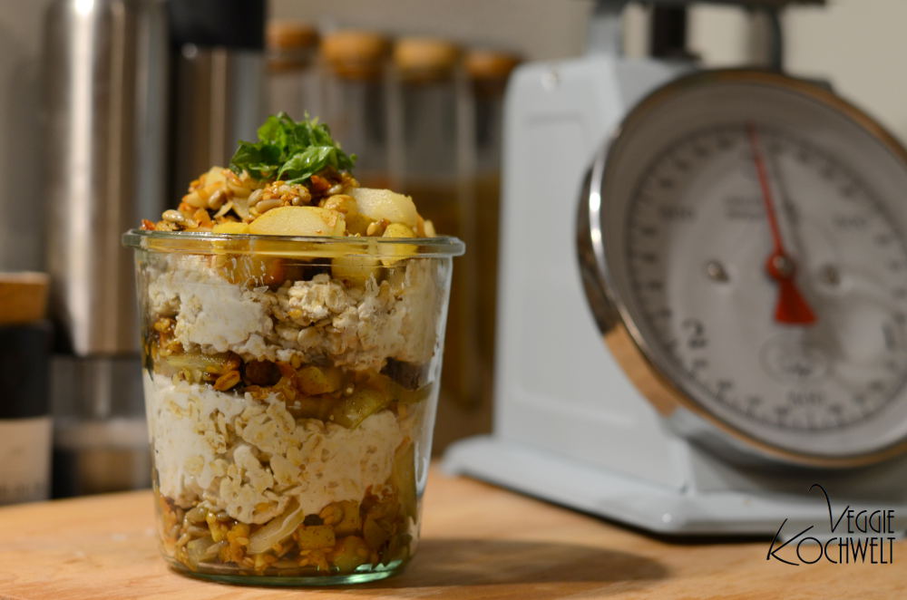 Die Mädchenküche kocht &amp;quot;zusammen&amp;quot; #5: Overnight Oat´s mit pikanter ...